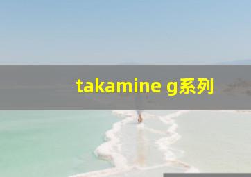 takamine g系列